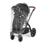 Ickle Bubba Stomp Luxe All in One Premium Travel System with ISOFIX Base - Midnight Black/Tan