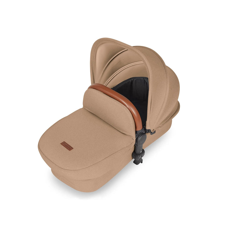 Ickle Bubba Stomp Luxe All in One Premium Travel System with ISOFIX Base - Desert Black/Tan