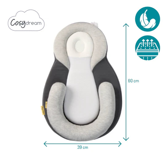 Babymoov Cosydream Newborn Lounger 0-3m - Smokey