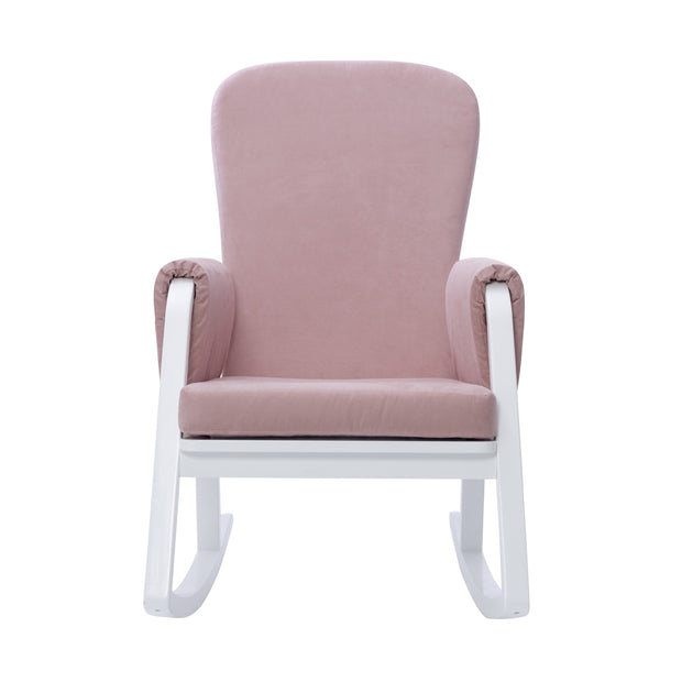 Ickle Bubba Dursley Rocker Chair and Stool - Blush Pink