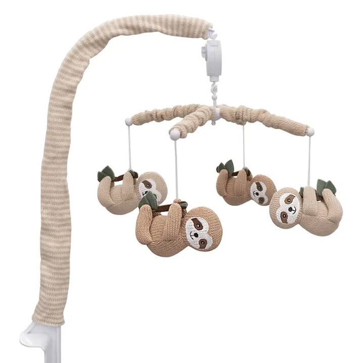 Living Textiles Musical Mobile Set - Sloth