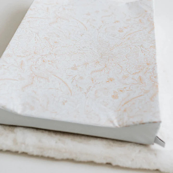 Gilded Bird Wedge Changing Mat - Liberty Lines - Gold