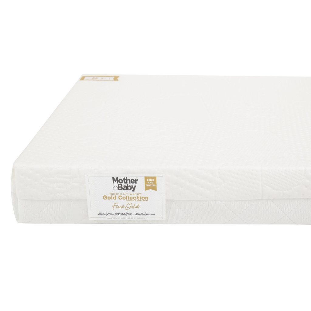 Mother&Baby First Gold Anti-Allergy Foam Cot bed Mattress 140 x 70cm