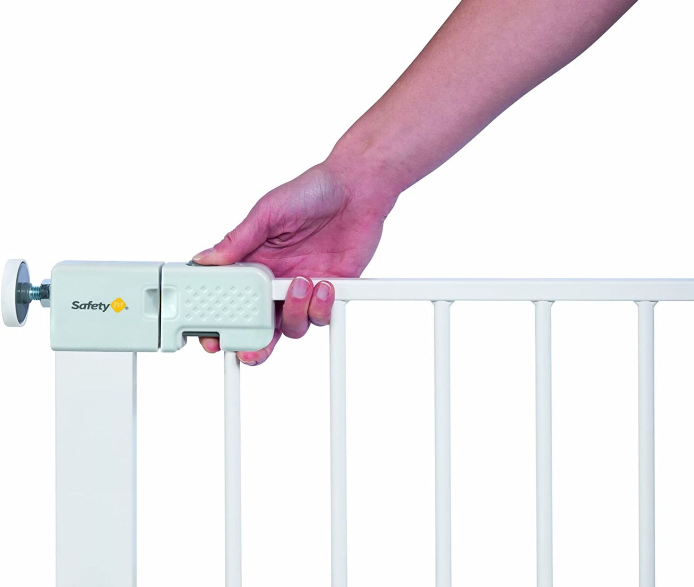 Safety 1st SecurTech Easy Close Stair Gate White - White