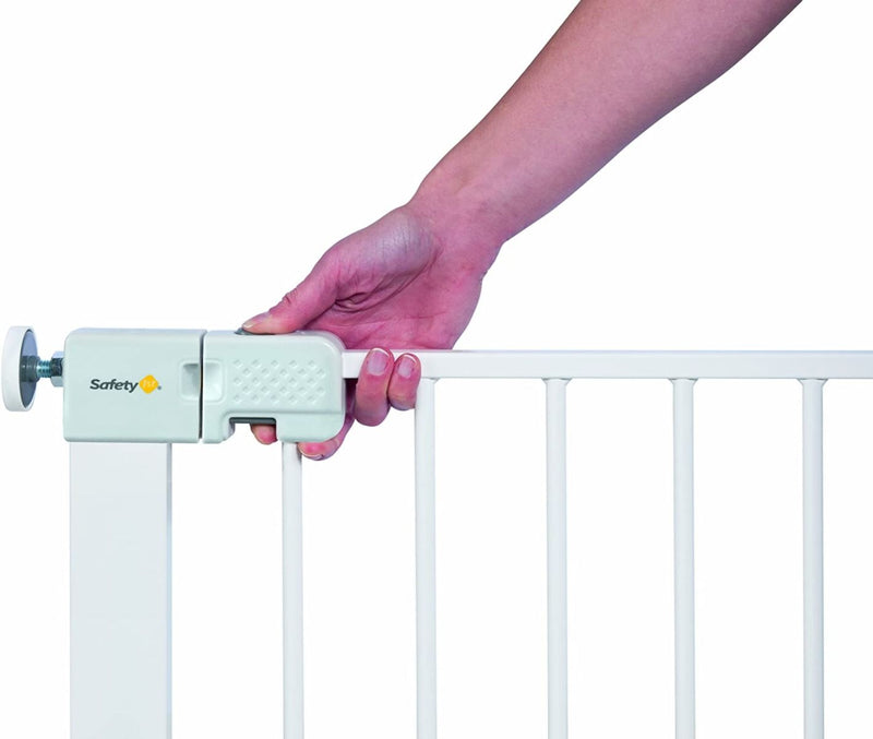Safety 1st SecurTech Easy Close Stair Gate White - White