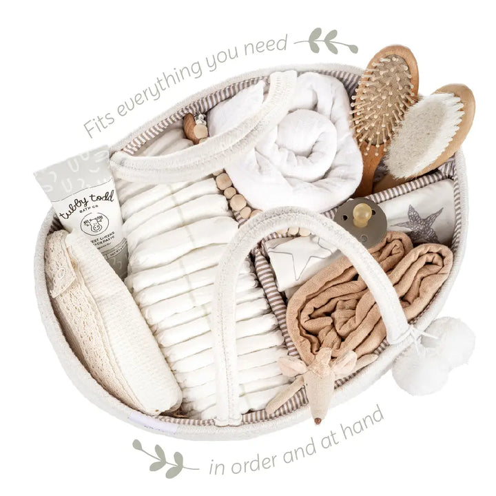 Cotton Rope Caddy - Off white