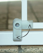 Safety 1st SecurTech Easy Close Stair Gate White - White