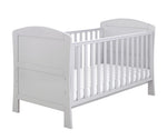 Babymore Aston Drop Side Cot Bed - Grey