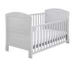 Babymore Aston Drop Side Cot Bed - Grey