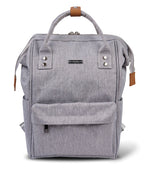 Bababing Backpack Changing Bag - Grey Marl