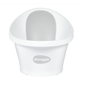 Shnuggle Baby Bath With Plug & Foam Backrest - White