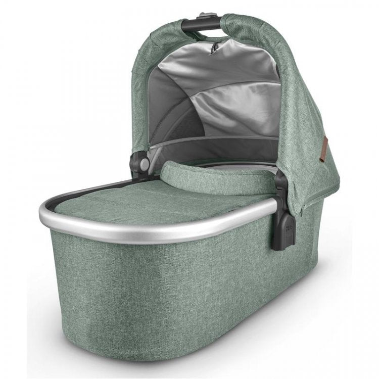 Uppababy VISTA V2 Pram + Mesa i-Size Travel System - Emmett Sage Green Melange + FREE BASE