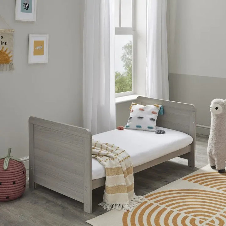 Babymore Caro Cot Bed – Greywash