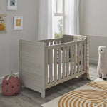 Babymore Caro Mini Cot Bed – Greywash