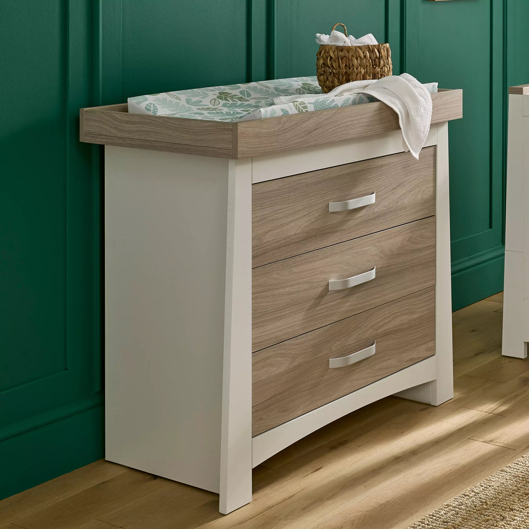 Cuddleco Ada Dresser & Changer - White & Ash