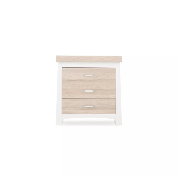 CuddleCo Ada 2 Piece Nursery Furniture Set - White & Ash