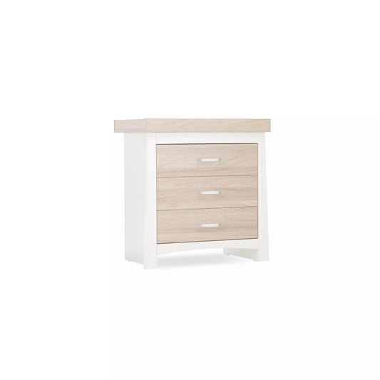 CuddleCo Ada Dresser & Changer - White & Ash