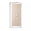 CuddleCo Ada Nursery Wardrobe - White & Ash