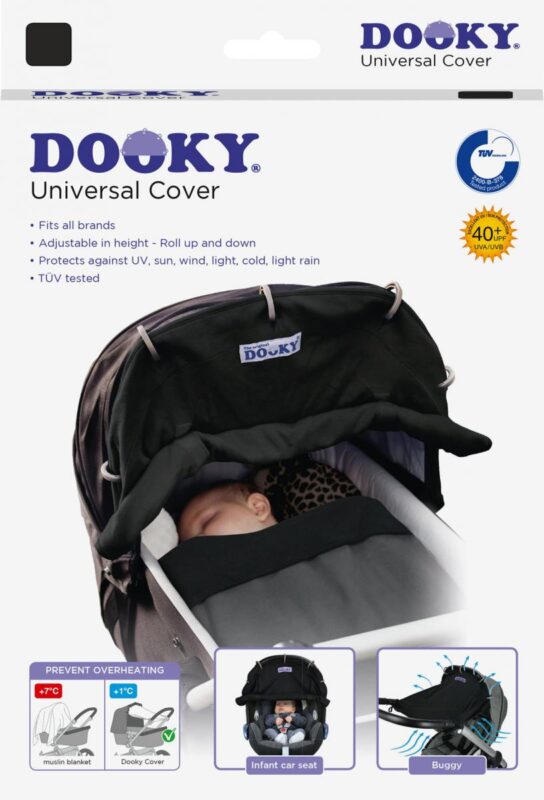 Dooky Sunshade - Plain Black