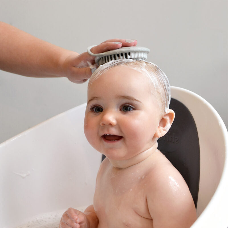 Shnuggle Baby Bath Brush - Pebble Grey