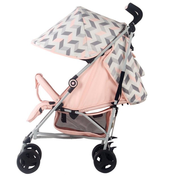 My babiie outlet grey herringbone stroller