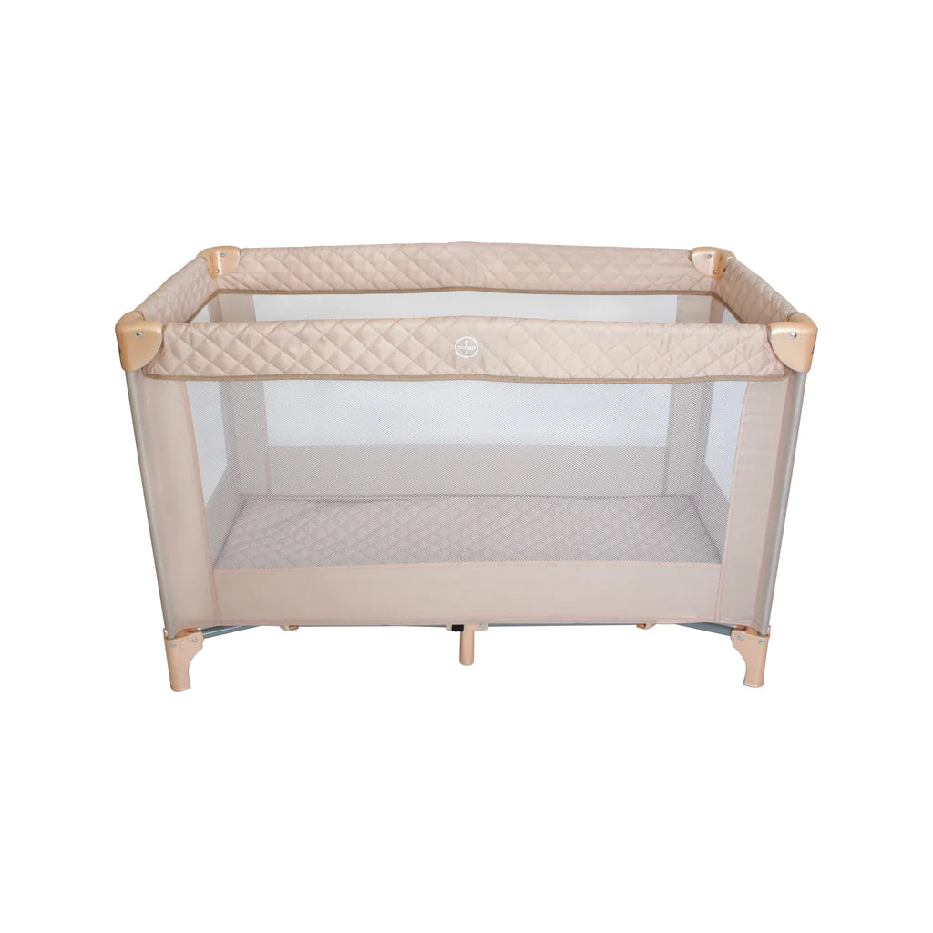 My Babiie Blush Quilted Travel Cot