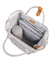 Bababing Backpack Changing Bag - Grey Marl