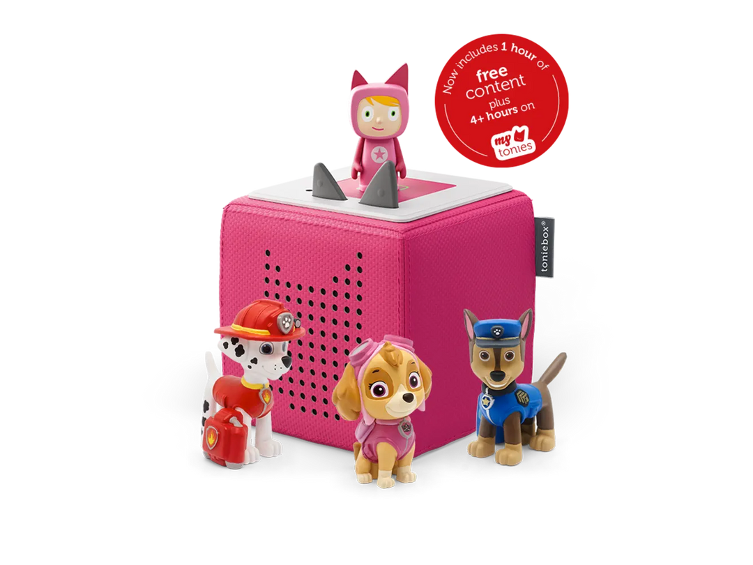 Toniebox Bundle Paw Patrol Crew bundle - Choose Your Colour!