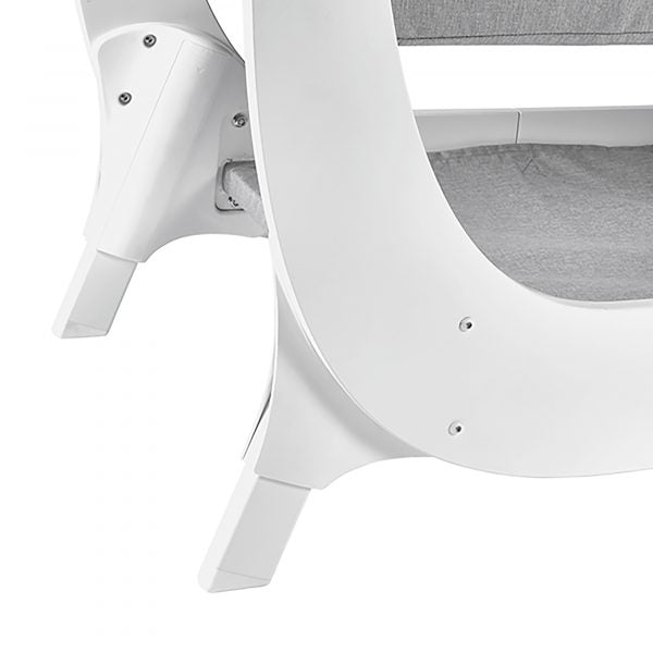 Shnuggle Air Bedside Crib - Dove Grey