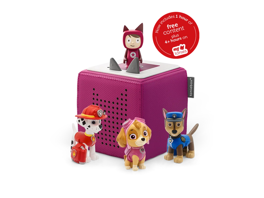 Toniebox Bundle Paw Patrol Crew bundle - Choose Your Colour!