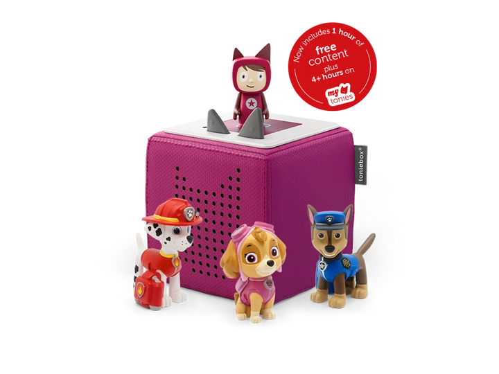 Toniebox Bundle Paw Patrol Crew bundle - Choose Your Colour!