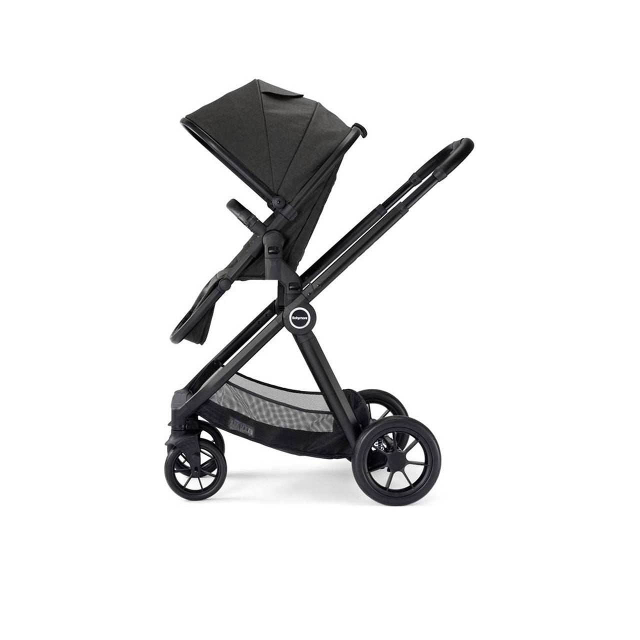 Babymore MeMore V2 Pram Pushchair – Black