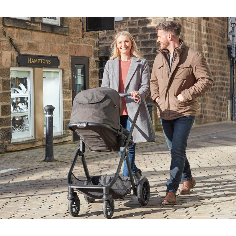 Babymore MeMore V2 Pram Pushchair – Black