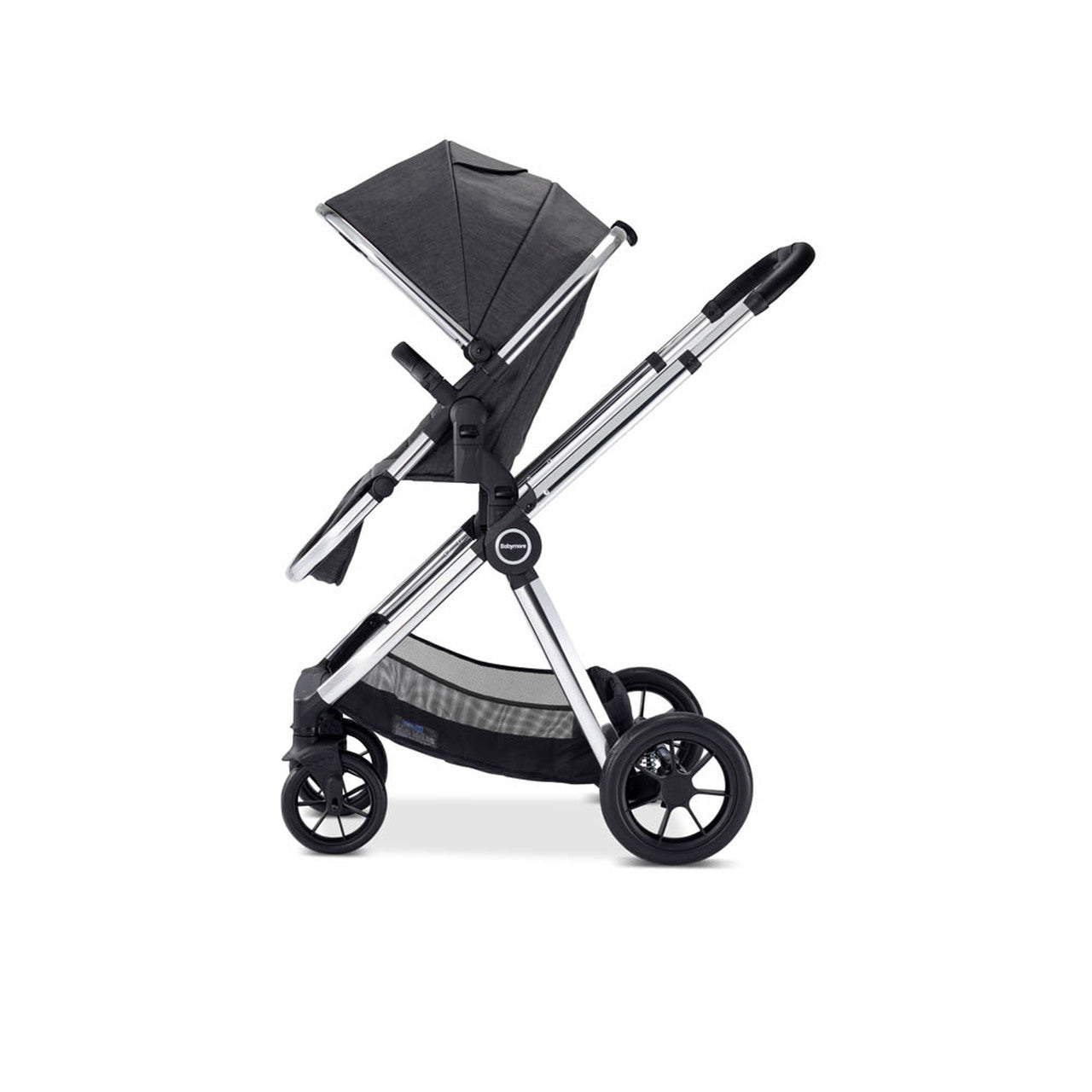 Babymore MeMore V2 Pram Pushchair – Chrome