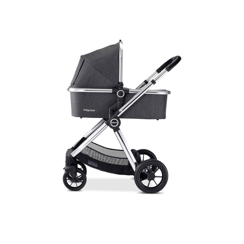 Babymore MeMore V2 Pram Pushchair – Chrome