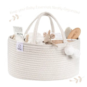 Cotton Rope Caddy - Off white