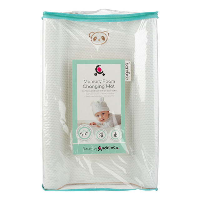 CuddleCo Bamboo Changing Mat - Natural