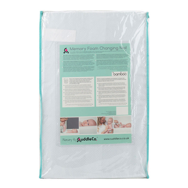 CuddleCo Bamboo Changing Mat - Natural