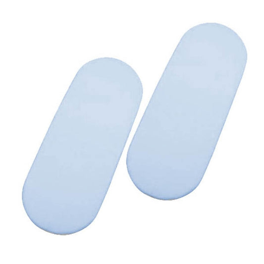 Two Pack Moses Basket Fitted Sheets - Blue