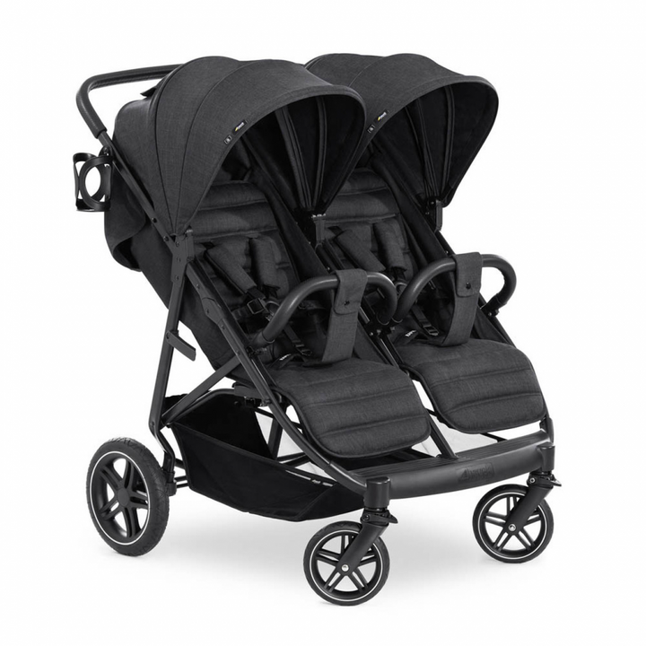 Hauck Uptown Duo Twin Pushchair – Melange Black