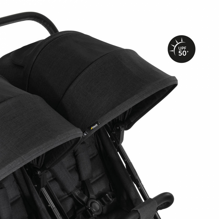 Hauck Uptown Duo Twin Pushchair – Melange Black