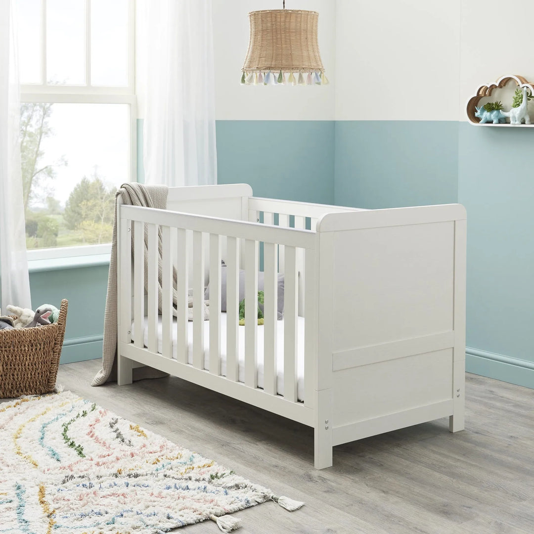 Babymore Caro 3 Piece Room Set – Whitewash