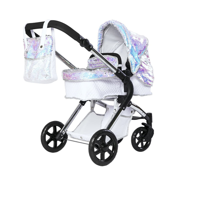 Roma Polly Single Dolls Pram - Mermaid 3+ years 78cm