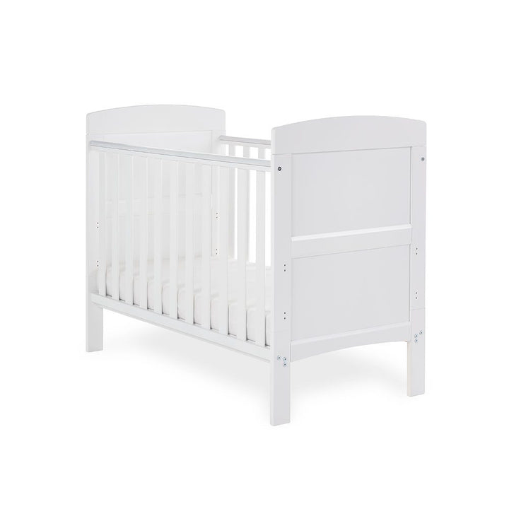 Obaby Grace Mini Cot Bed - White