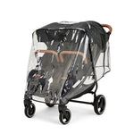 Ickle Bubba Venus Twin Double Stroller - Black/Tan