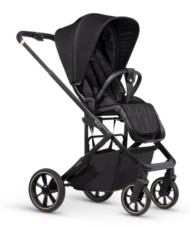 Venicci Empire Compact Stroller in Ultra Black with Accessory Pack