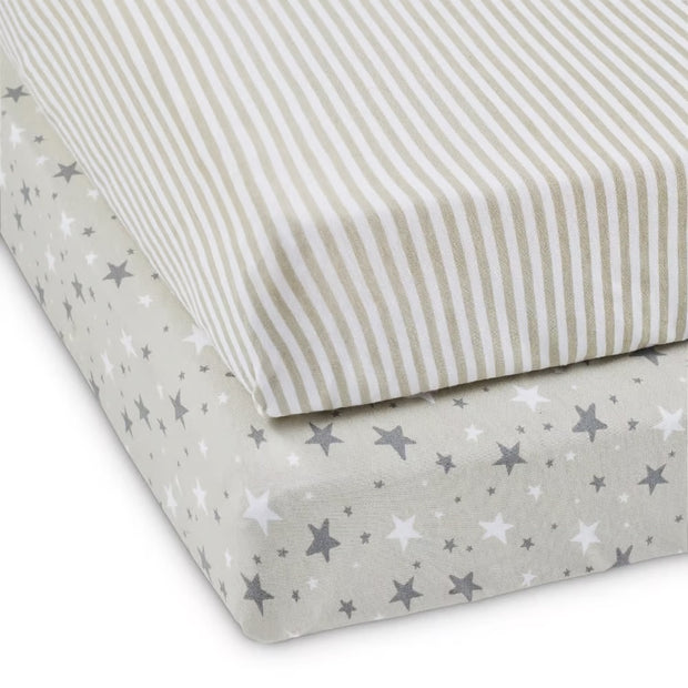 Ickle Bubba Cosmic Aura Cot Bed Sheets (2 Pack)