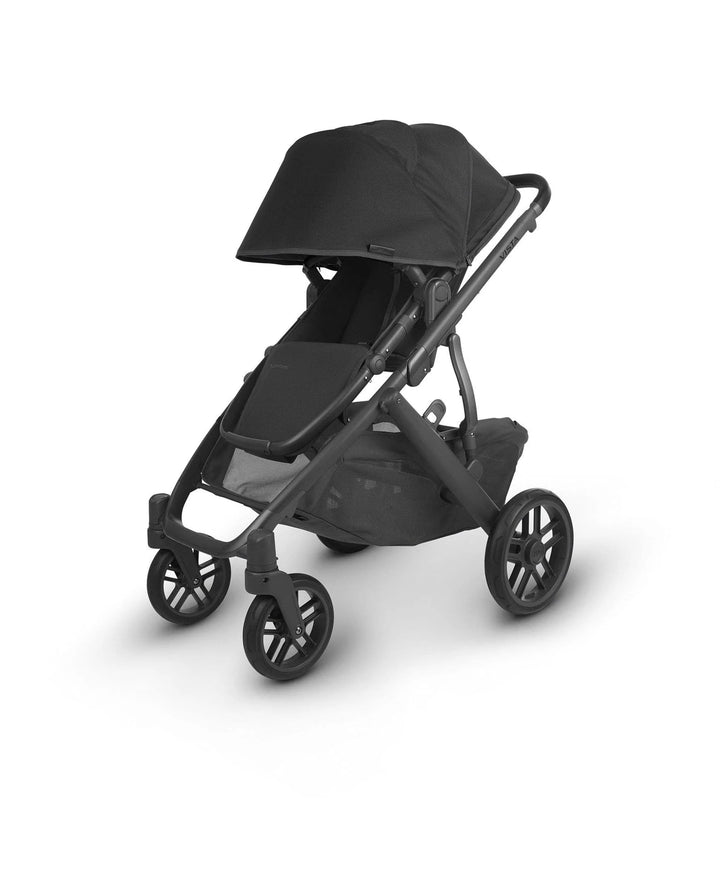 UPPAbaby Vista V2 Pushchair & Carrycot - Jake (Black/Carbon/Black Leather)