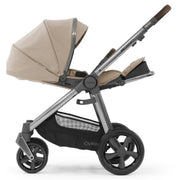 Babystyle Oyster 3 Luxury 7 Piece Package, Gun Metal Chassis - Butterscotch
