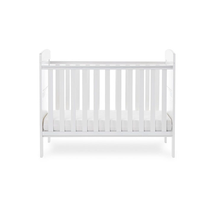 Obaby Grace Mini Cot Bed - White